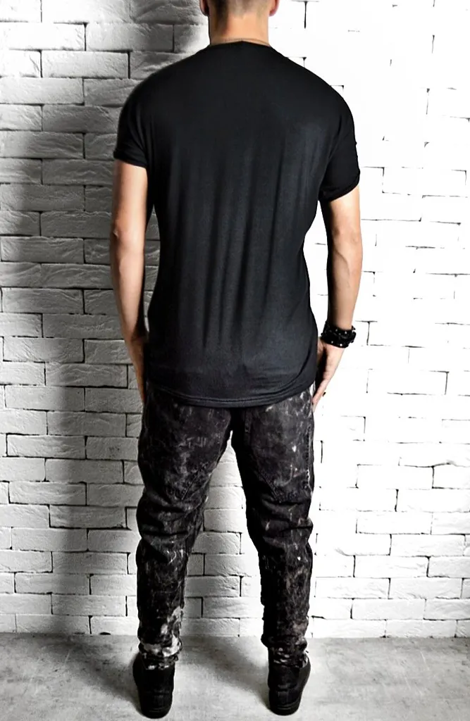 Bleached Twisted Jeans
