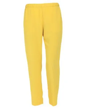 Dries Van Noten Women Casual trouser Yellow 14 UK
