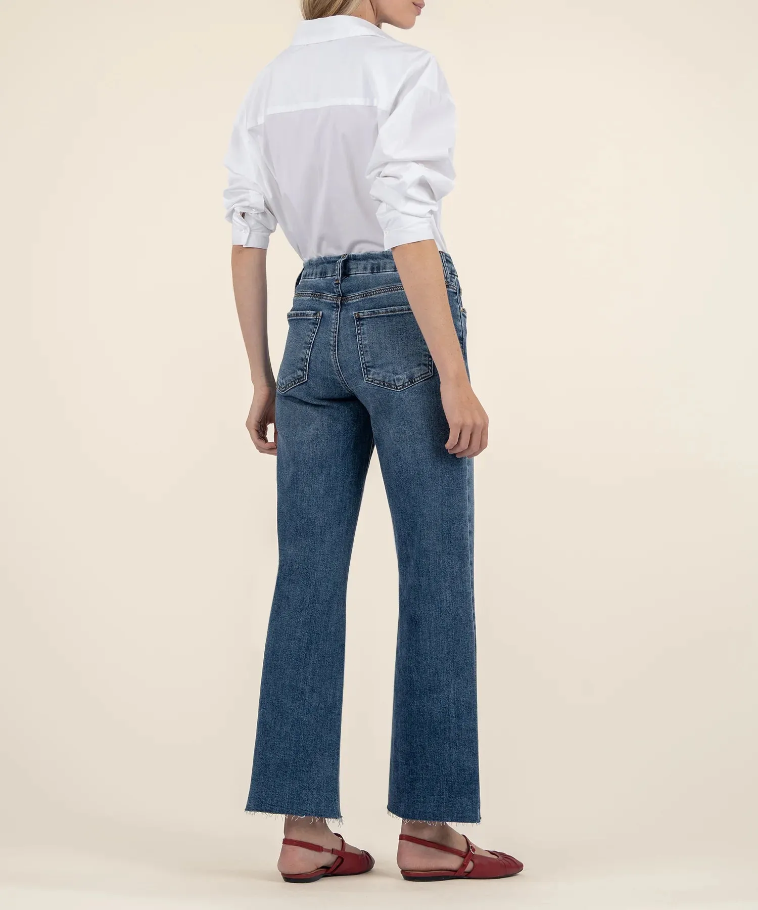Meg High Rise Fab AB Wide Leg Pant [Family W Medium-KG1516MG9]