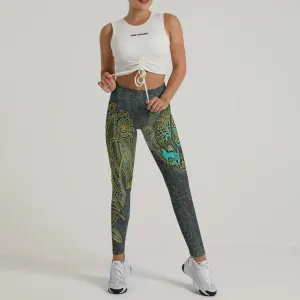Viking Wildlife Natural Leggings