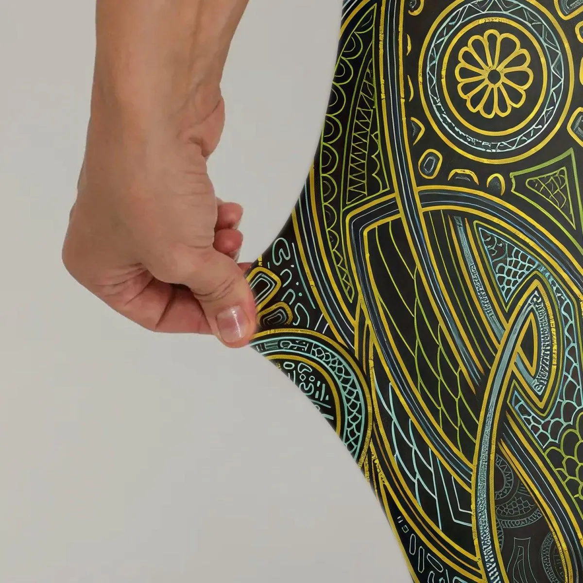 Viking Wildlife Natural Leggings