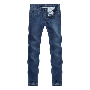 West Louis Summer Regular Fit Lightweight Blue Jeans