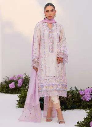 Zaza Prints '24 - Heather Lavender Shirt And Dupatta